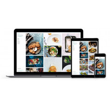 Aside шаблон для сайтов кафе, ресторанов и фотографий