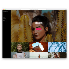 Elit стильный шаблон сайта фотографа