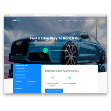 Carbook шаблон сайта проката автомобилей
