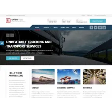 Cargopress премиум HTML шаблон для логистической компании