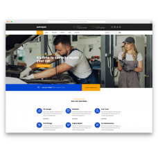 Auto Repair шаблон сайта автосервиса