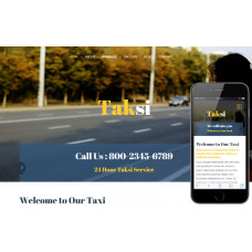 Taksi шаблон для сайта такси
